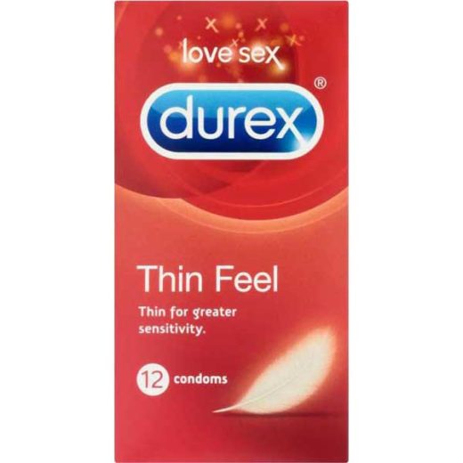 Durex Thin Feel Condoms Original 12's