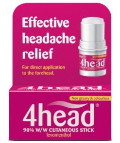 4Head Topical Headache Relief Stick 3.6g