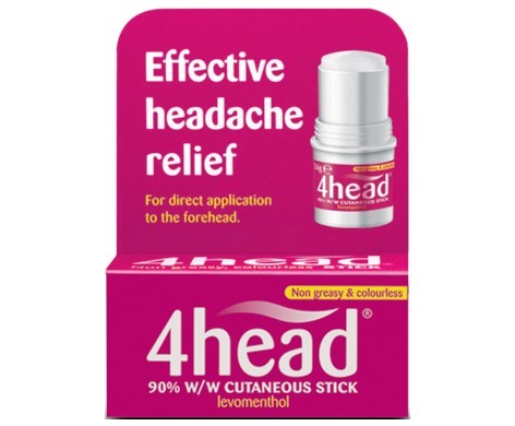 4Head Topical Headache Relief Stick 3.6g