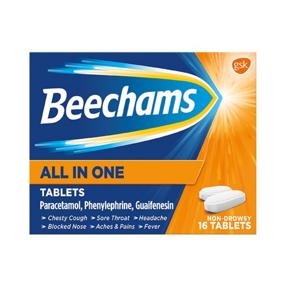 Beechams All in One Tablets - Pack of 16