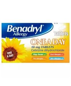 Benadryl Allergy One A Day 10mg Tablets - Pack of 30