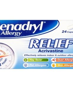 Benadryl Allergy Relief Capsules 24s