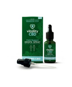 Vitality CBD Calm Support Drops/Spray 1200mg