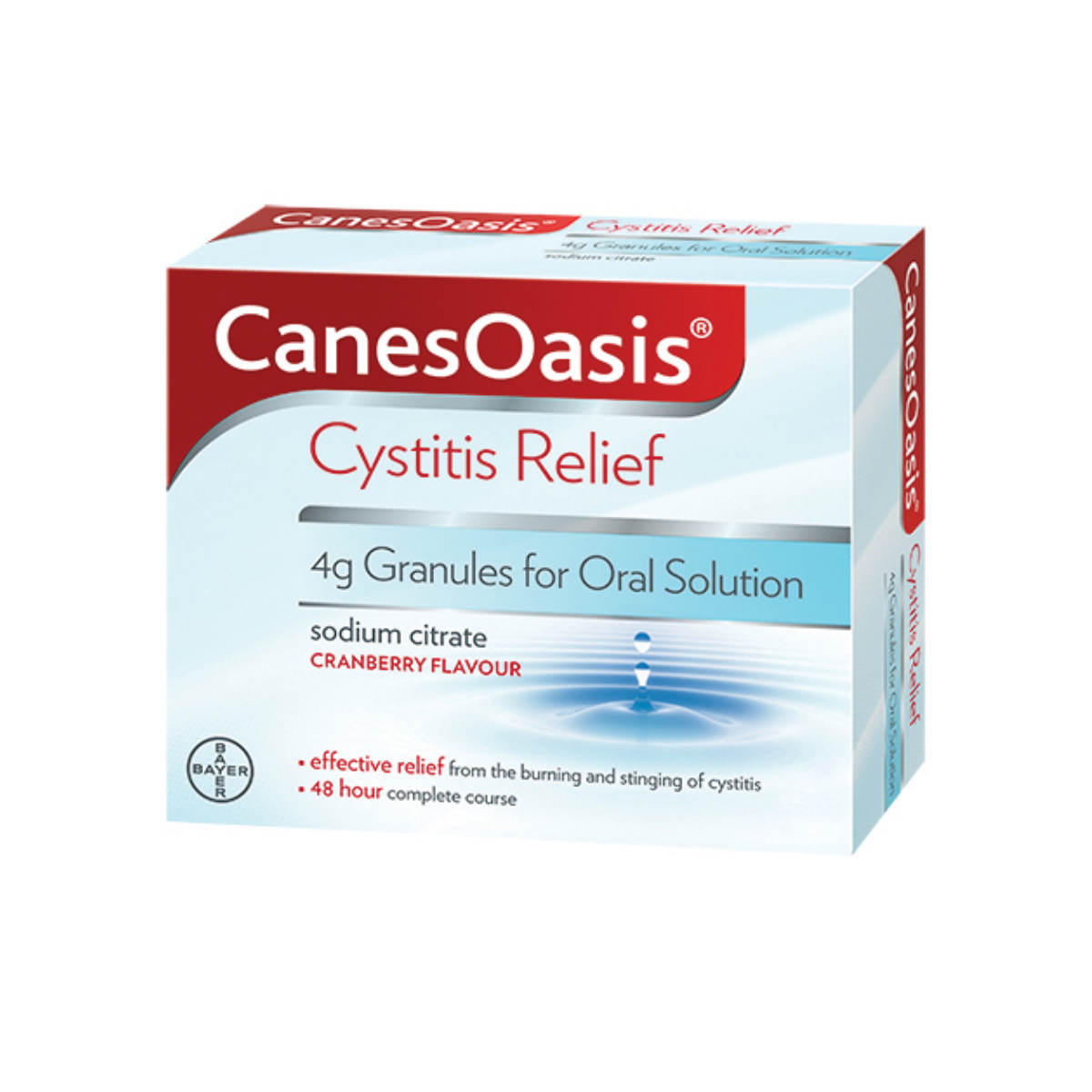 CanesOasis Cystitis Relief - 6 Granule Sachets