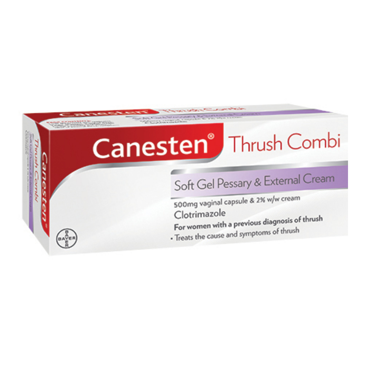 Canesten Thrush Combi Soft Gel Pessary & External Cream