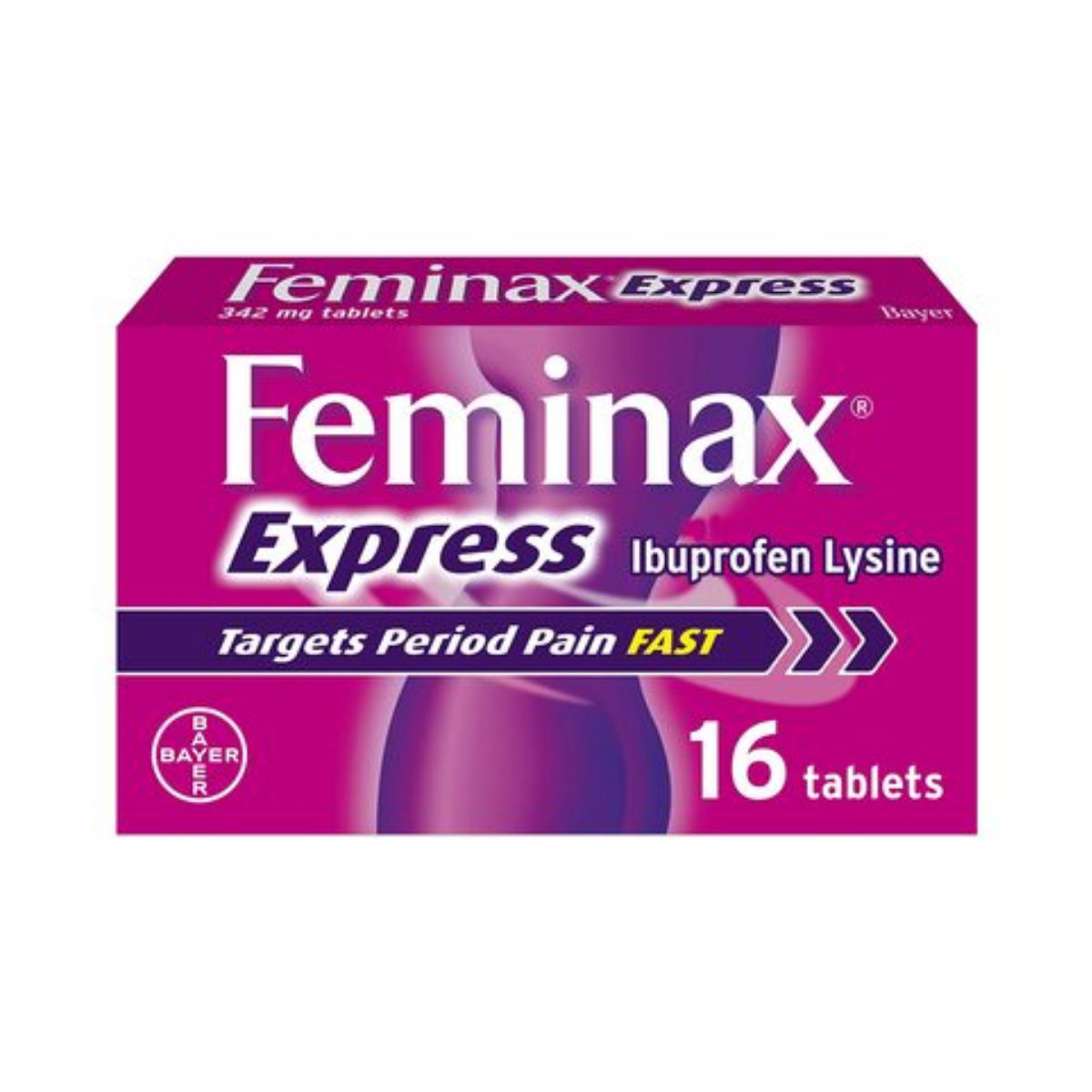 Feminax Express Tablets - Pack of 16