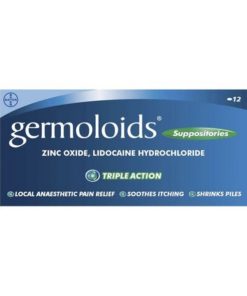 Germoloids Suppositories - Pack of 12