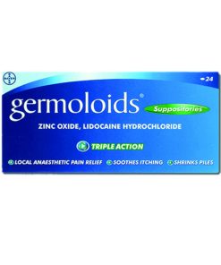 Germoloids Suppositories - Pack of 24