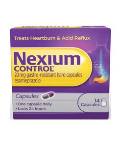 Nexium Control 20mg Gastro-Resistant Hard Capsules - Pack of 14
