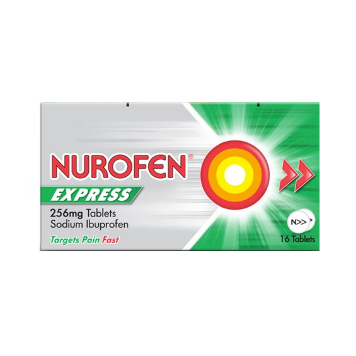 Nurofen Express 256mg Tablets - Pack of 16