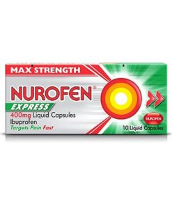 Nurofen Express 400mg Liquid Capsules - Pack of 10