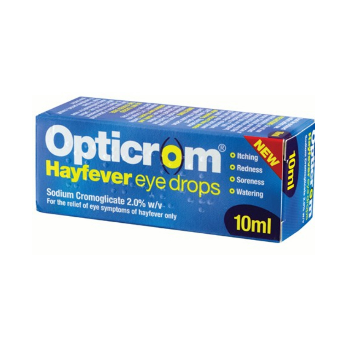 Opticrom Hayfever Eye Drops - 10ml