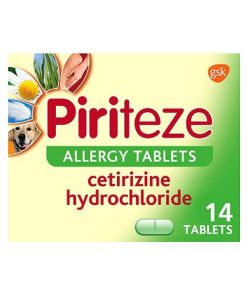 Piriteze Allergy Tablets - Pack of 14