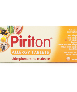 Piriton Allergy Tablets 4Mg - Pack of 30