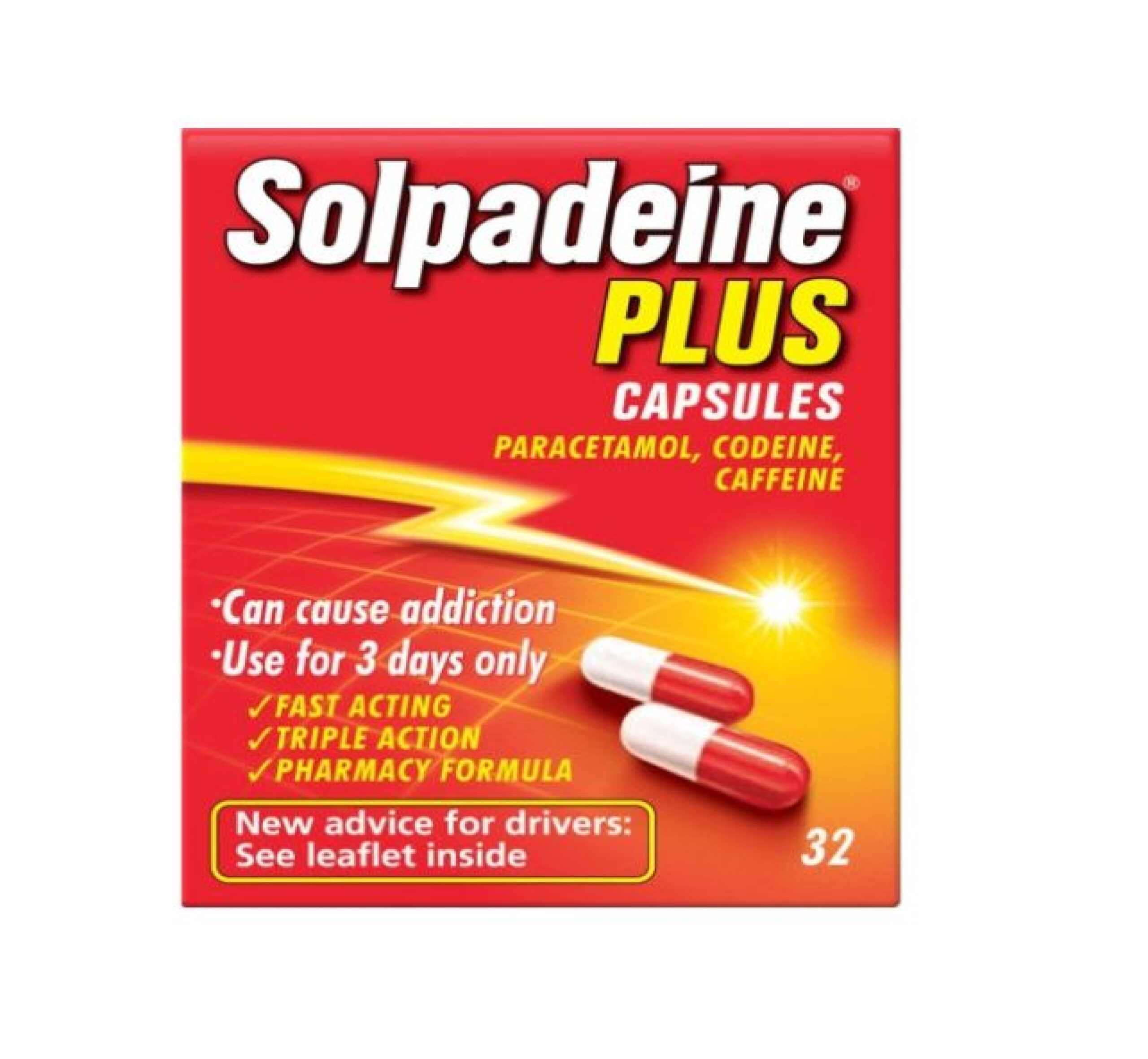 Solpadeine Plus Capsules 32s