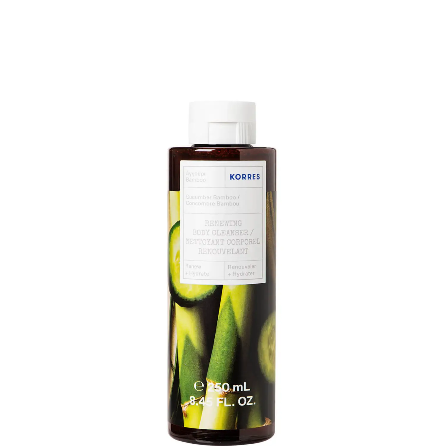 Korres Body Smoothing Milk- Cucumber Bamboo 200ml
