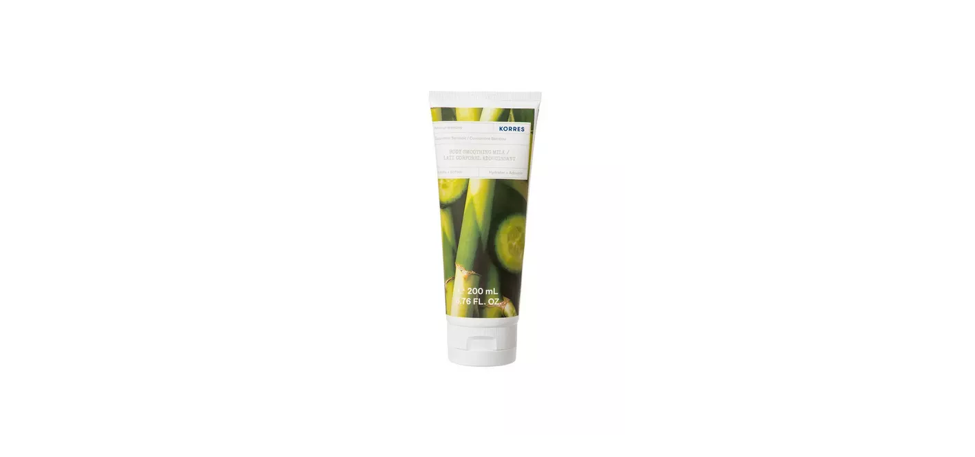 Korres Body Smoothing Milk- Cucumber Bamboo 200ml