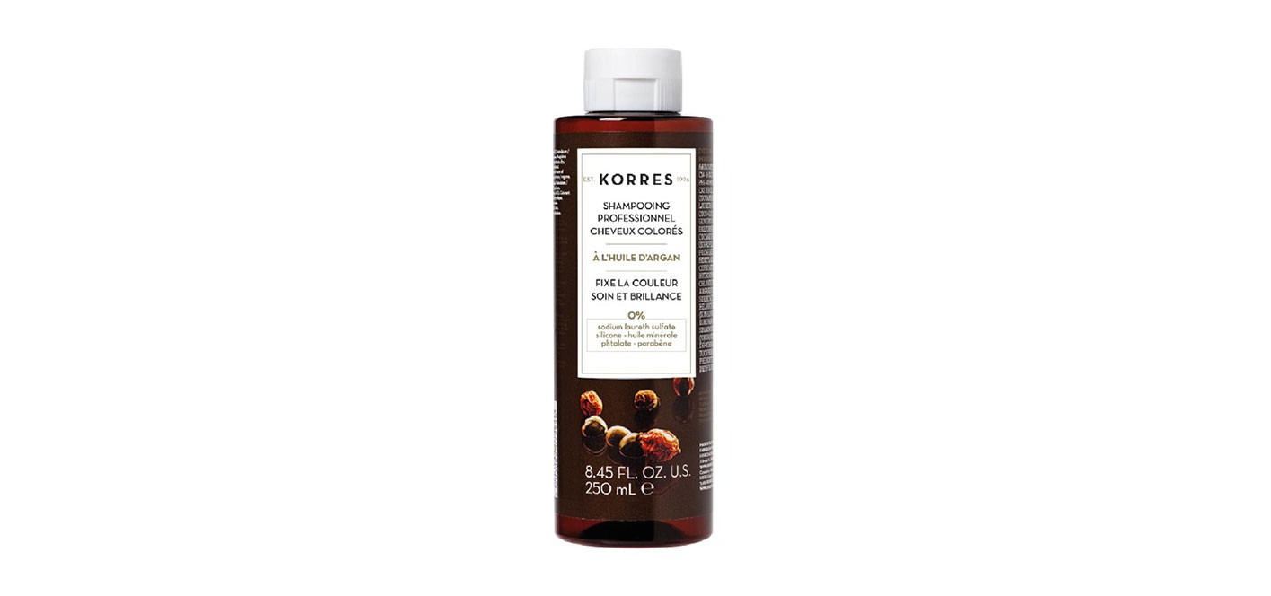 Korres Post-Colouring Shampoo- Argan Oil 250ml