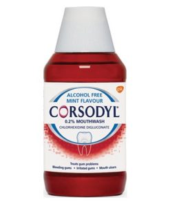 Corsodyl 0.2% Mouthwash (Alcohol Free) - 300ml