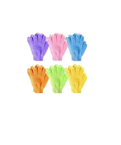 Nylon Exfoliating Bath Gloves- 1