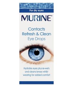 Murine Contacts Refresh and Clean Eye Drops - 15ml