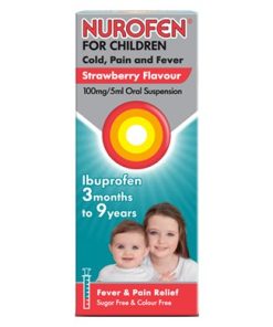 Nurofen for Children Cold, Pain and Fever 100mg/5ml Oral Suspension - 100ml