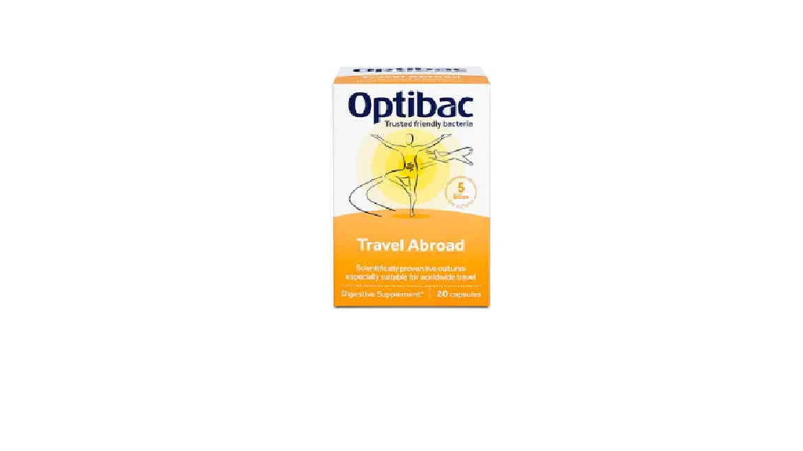 Optibac Travel Abroad- 20 capsules