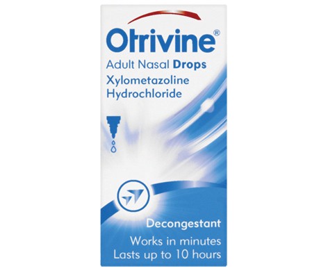 Otrivine Adult Nasal Drops - 10ml