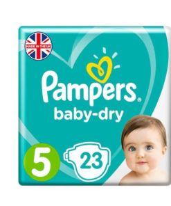Pampers Number 5 baby dry - 23s