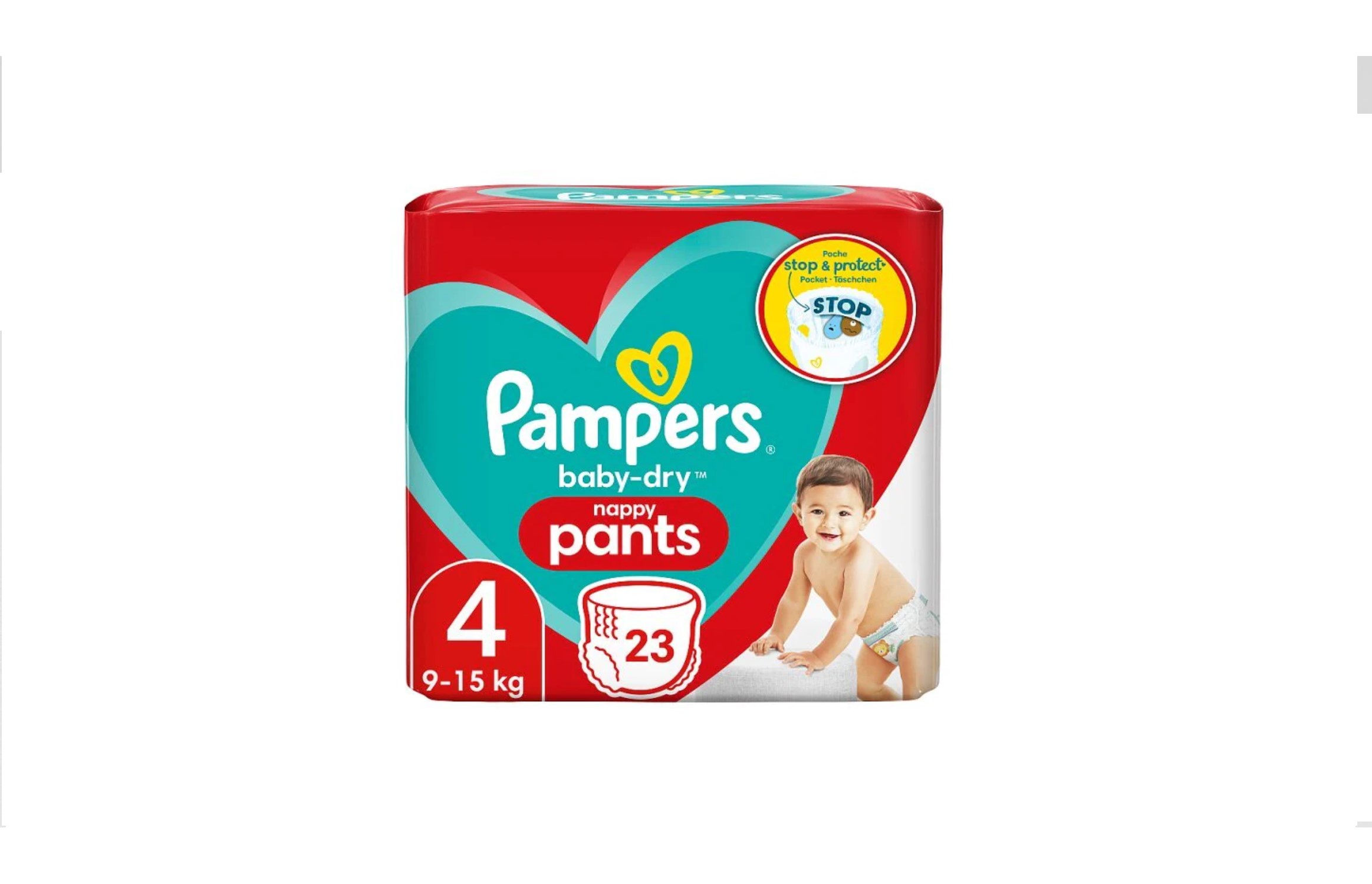 Pampers Number 4 nappy pants -23s