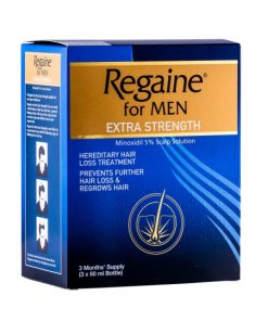 Regaine for Men Extra Strength Scalp Solution - Triple Pack
