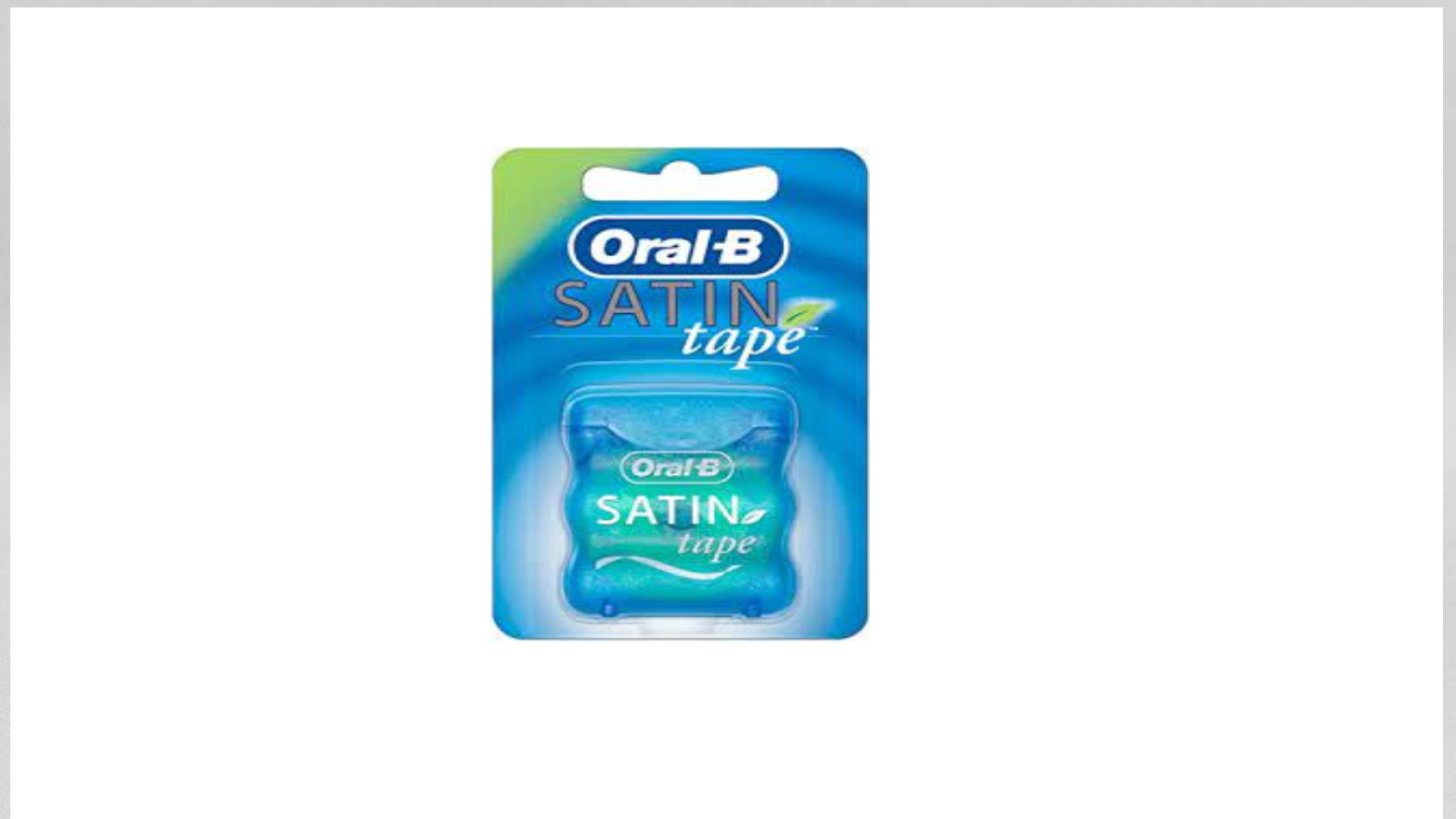 Oral B Satin Tape