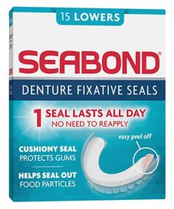 Seabond Denture Fixative Seals (Lower Gums) - Pack of 15