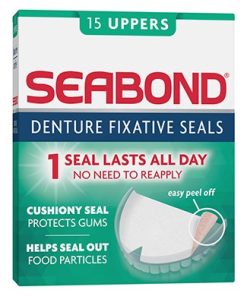 Seabond Denture Fixative Seals (Upper Gums) - Pack of 15