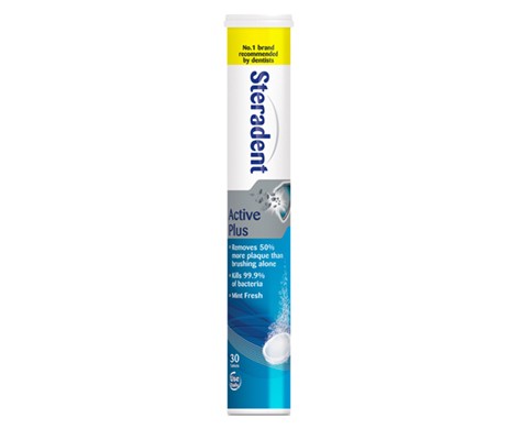 Steradent Active Plus - Pack of 30