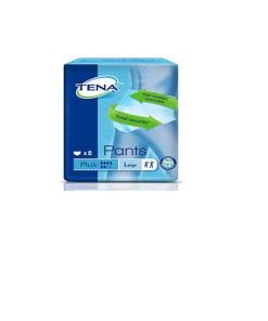 Tena Pants Plus Large 8 Pads