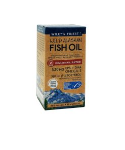Wiley's Finest Fish Oil- Cholesterol Support- 90 Capsules